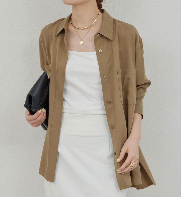  「【La nature linge】ベア天竺キャミソール」|インナー|