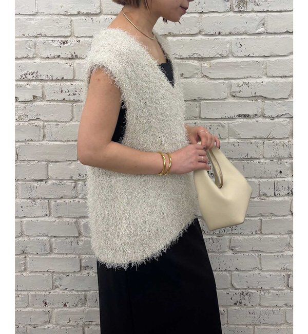  「シャギーニットベスト」|ニット・セーター|