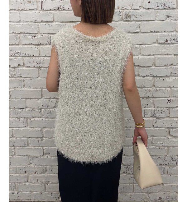  「シャギーニットベスト」|ニット・セーター|