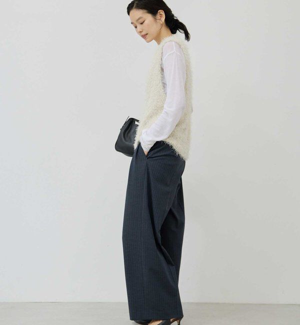  「シャギーニットベスト」|ニット・セーター|