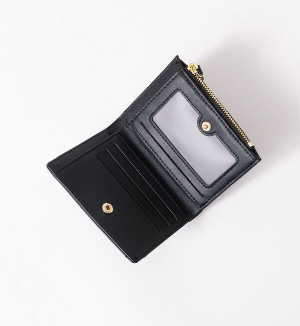 Rouge vif「【mieux un】クロコ風型押しミニウォレット」|財布|