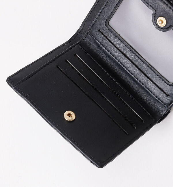 Rouge vif「【mieux un】クロコ風型押しミニウォレット」|財布|