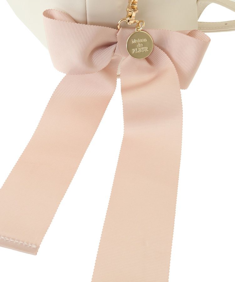 Maison de FLEUR「リボンMリュック」|リュック|