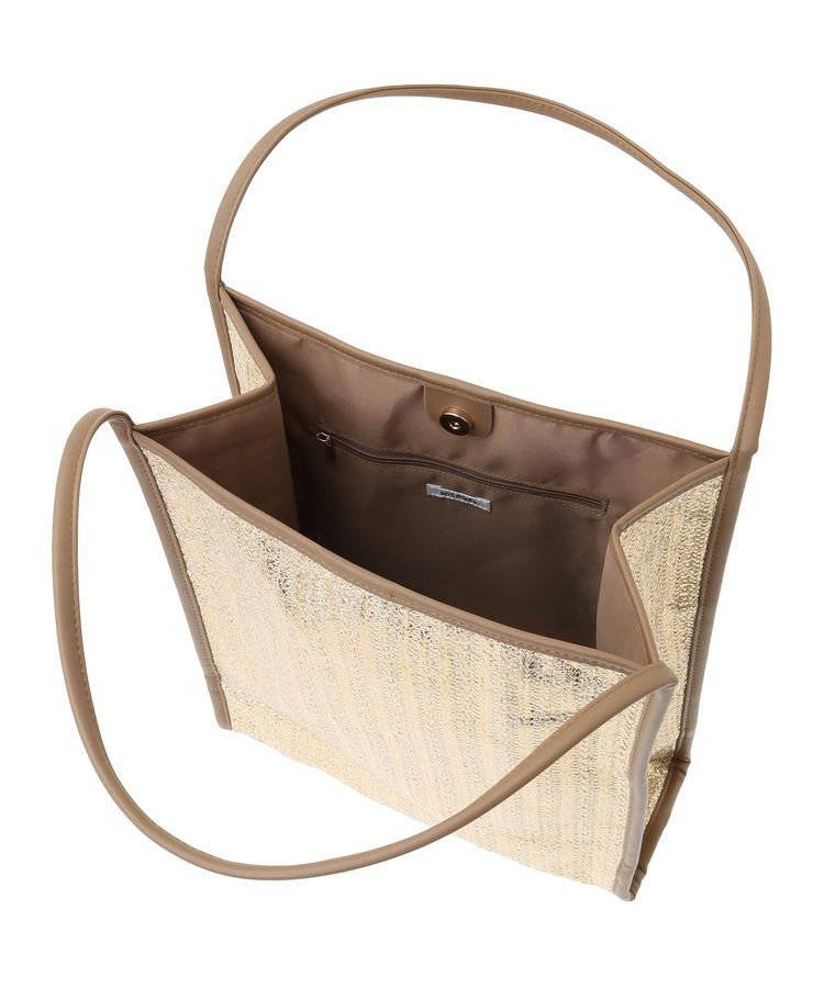 armonia「andmikkaパイピング箔雑材トートバック」|トートバッグ|