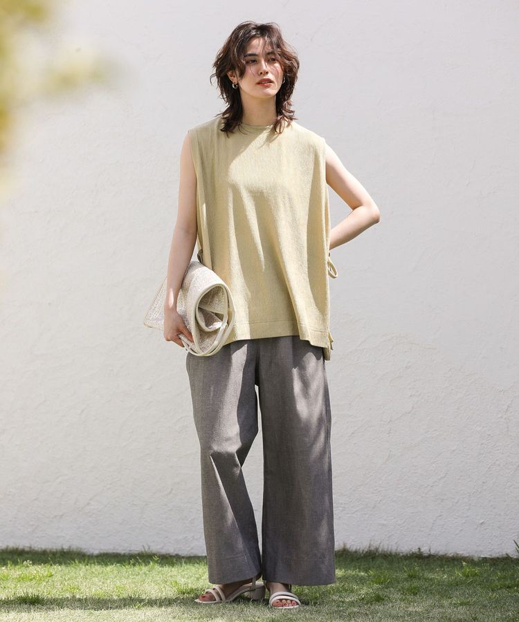 armonia「andmikkaパイピング箔雑材トートバック」|トートバッグ|