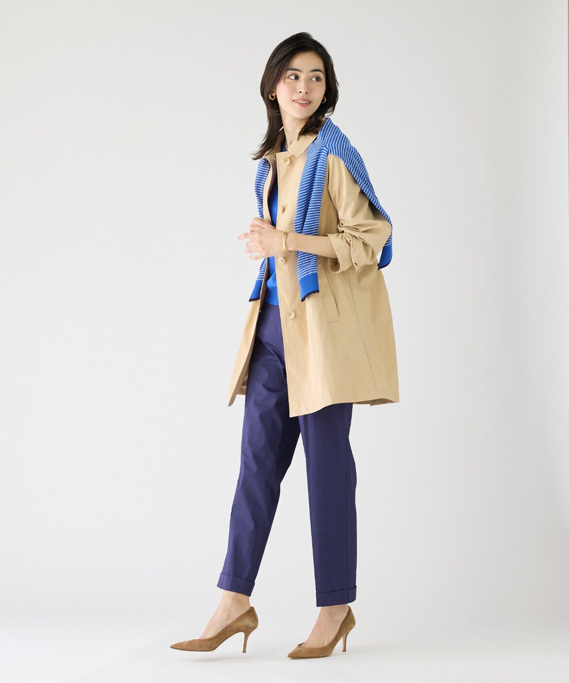 DAY by DAY it&rsquo;s international「ワンタックテーパードパンツ」|スラックス|