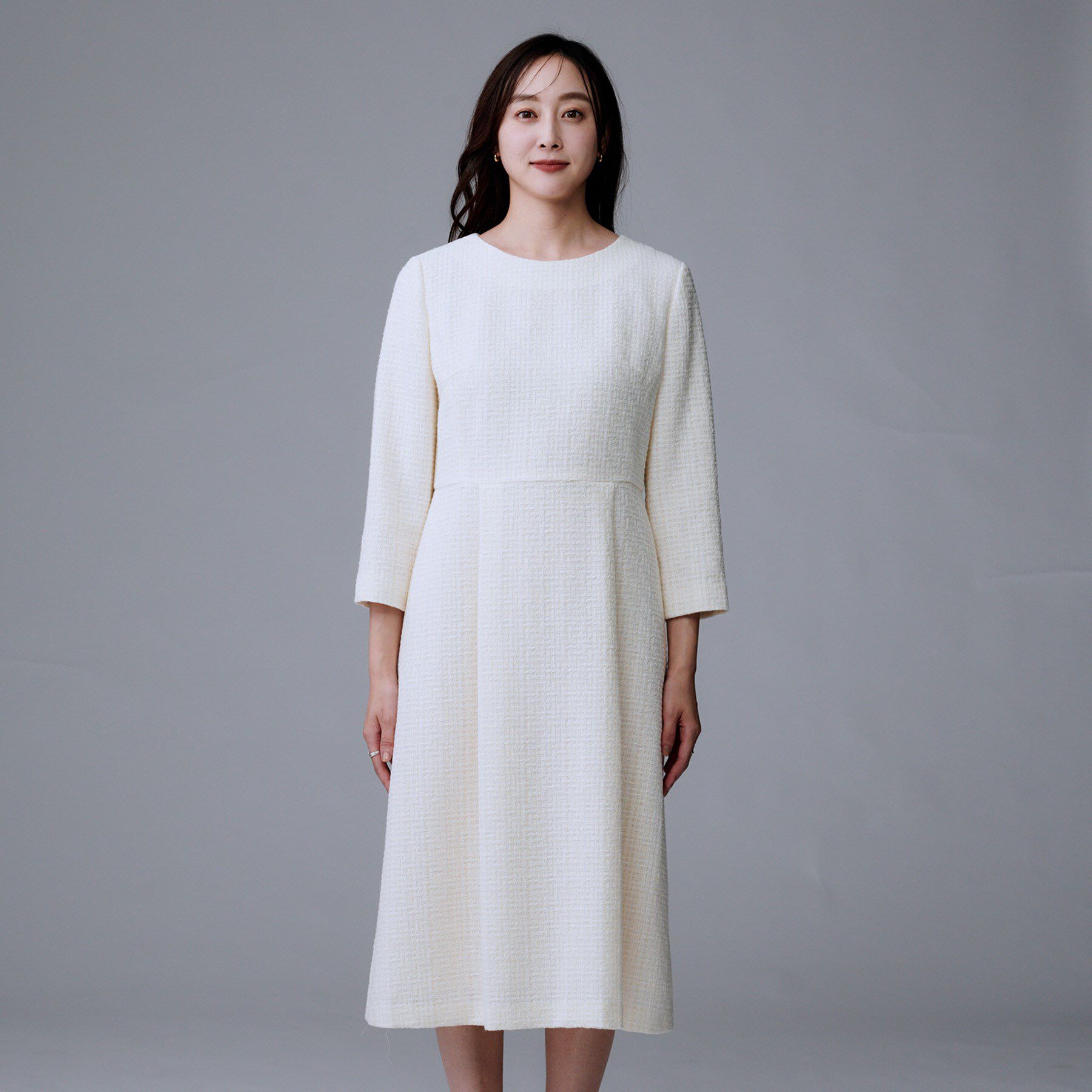 セットアップ可能/きれいめ】ツイードワンピース（UNTITLED）｜ルミネ