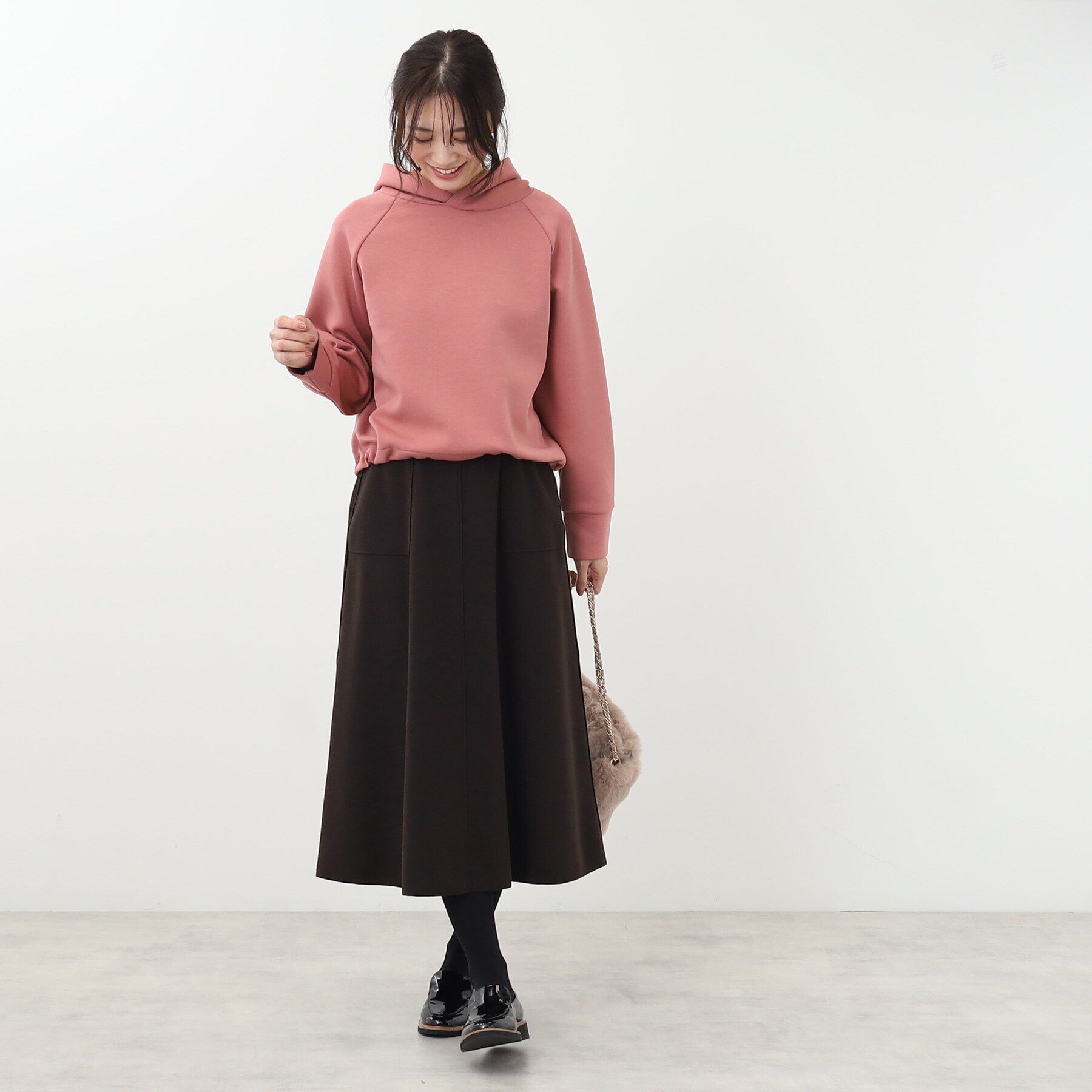 Reflect「【E‐QUALITY】エアリーAラインスカート」|スカート|