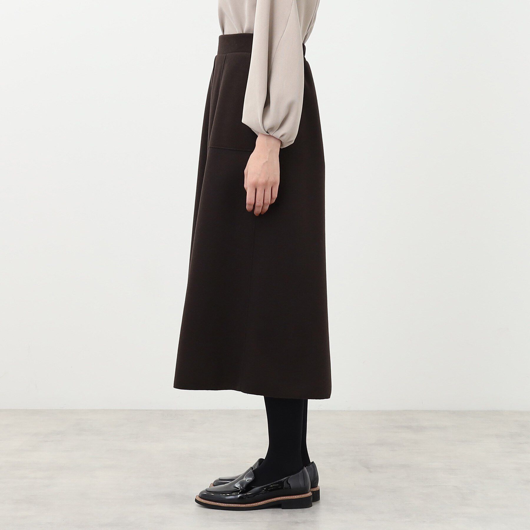 Reflect「【E‐QUALITY】エアリーAラインスカート」|スカート|