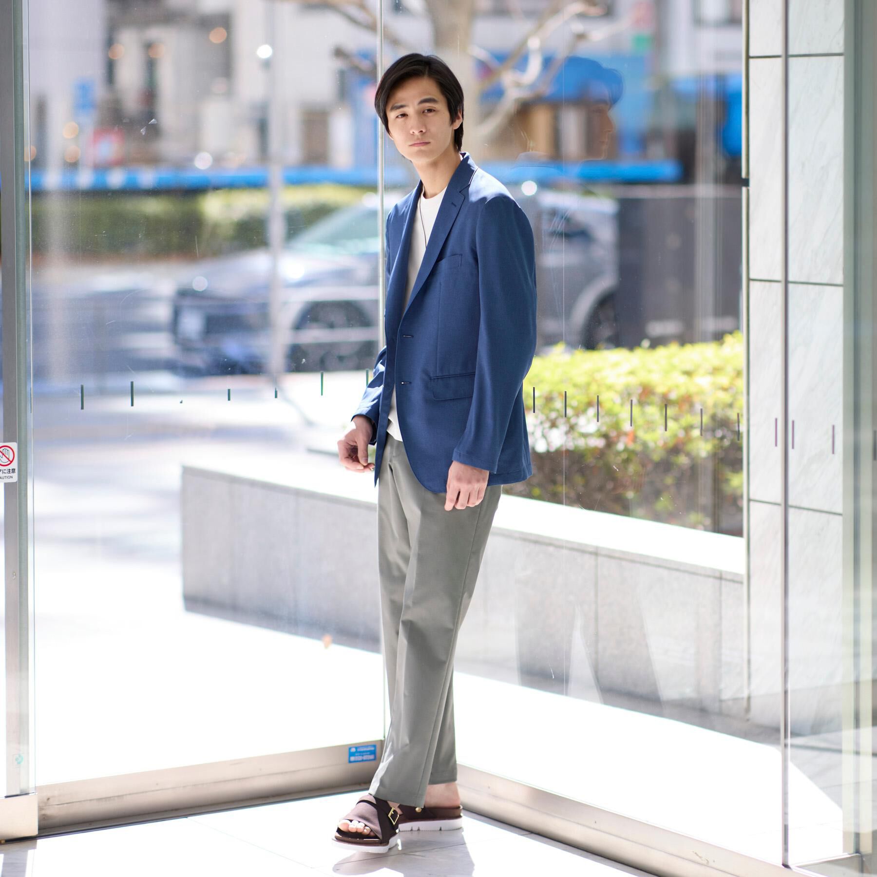 TAKEO KIKUCHI「【LIMITED】コンフォータブル セットアップ /ジャケット＆パンツ」|テーラードジャケット|