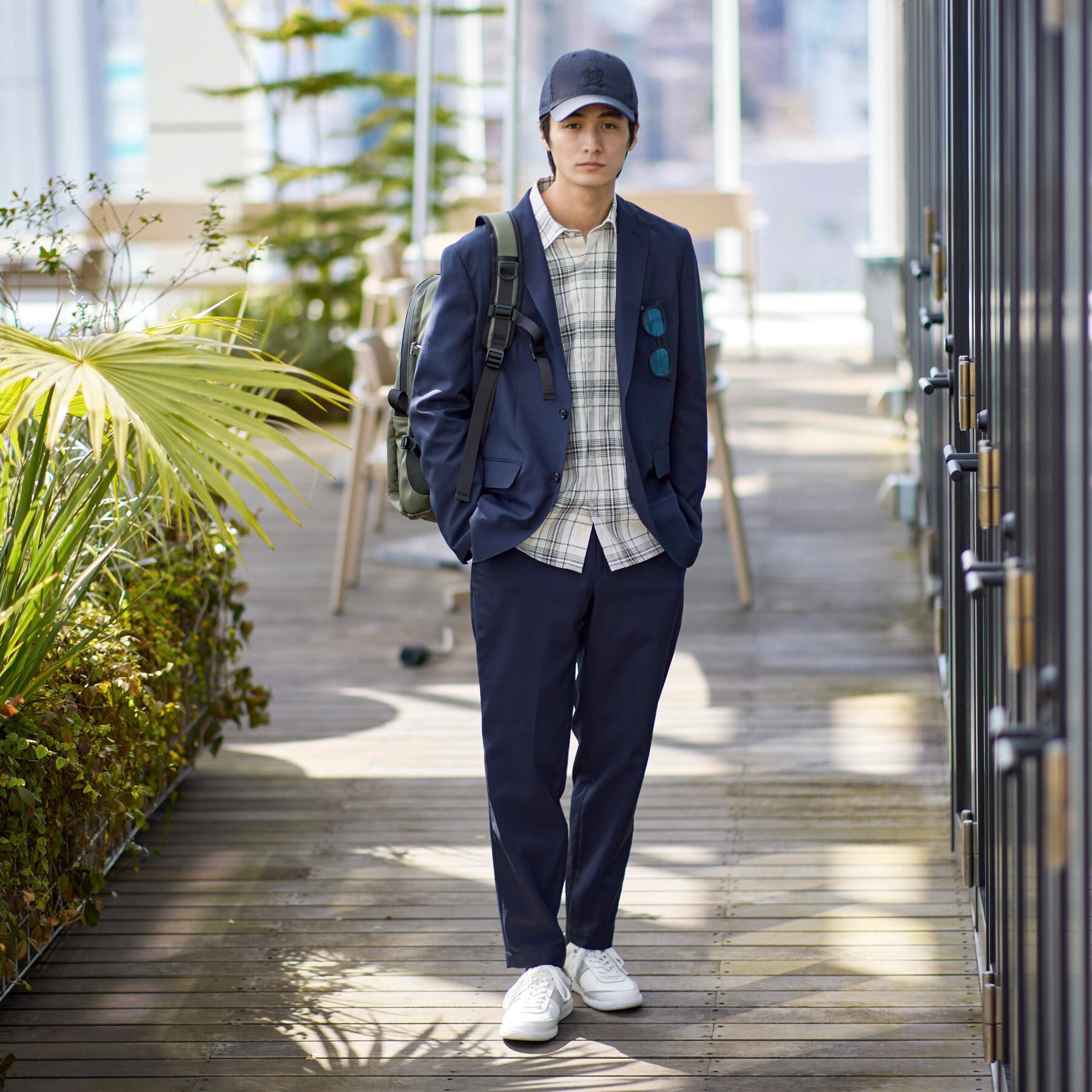 TAKEO KIKUCHI「【LIMITED】コンフォータブル セットアップ /ジャケット＆パンツ」|テーラードジャケット|