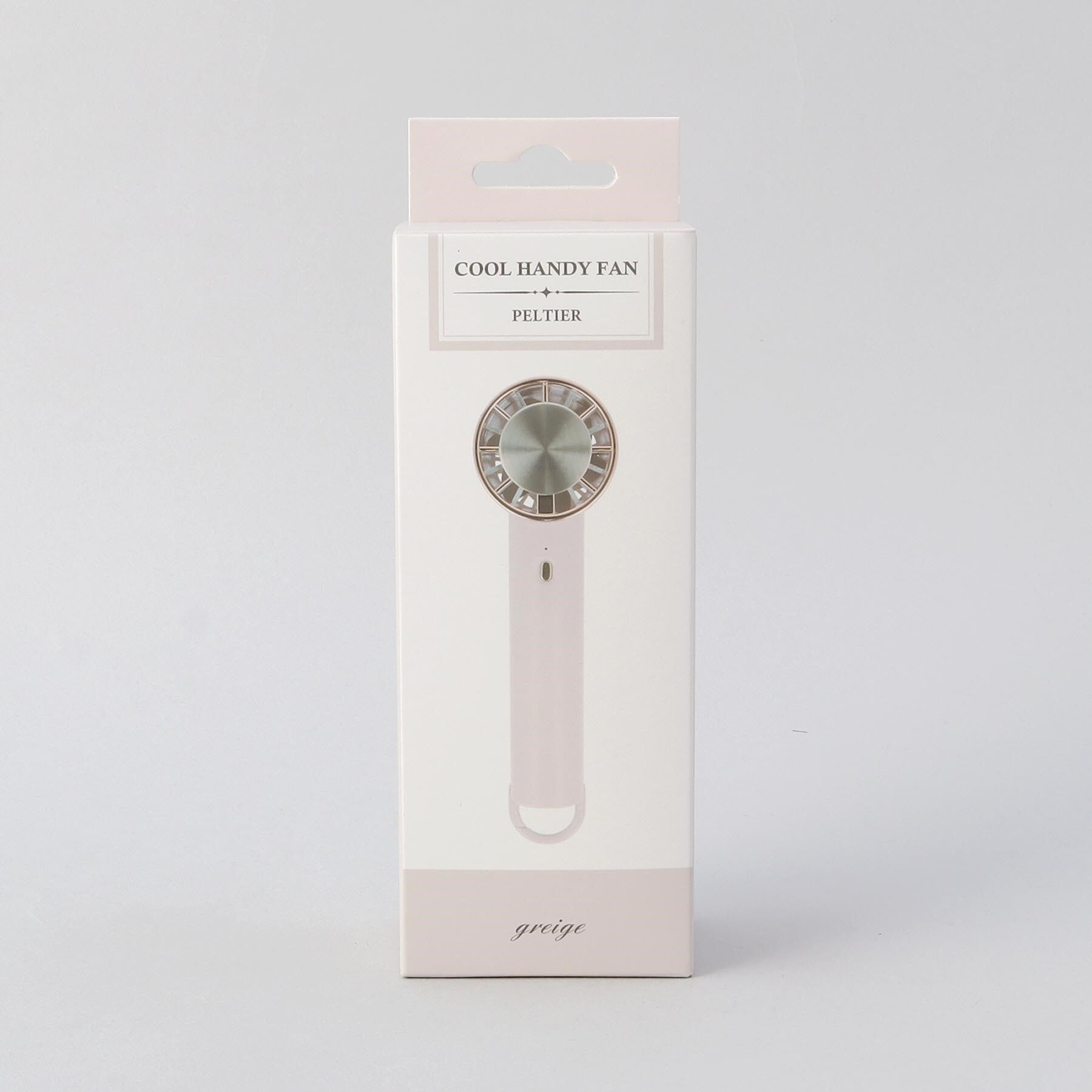 212 KITCHEN STORE「ペルチェ冷却機能ハンディファン グレージュ」|その他|