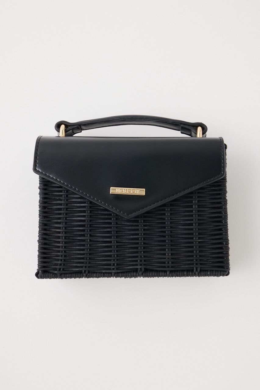 MOUSSY「SQUARE BASKET バッグ」|その他|BLK
