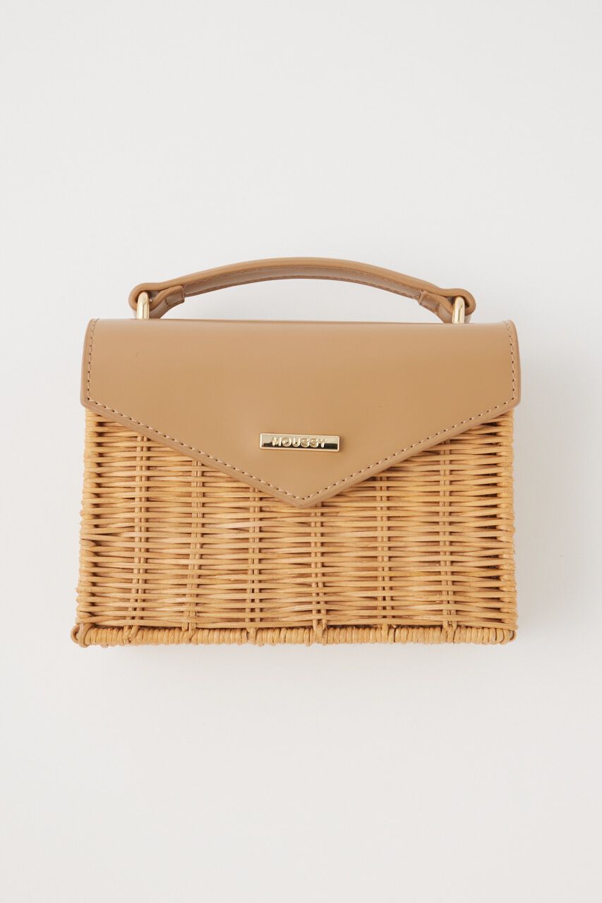 MOUSSY「SQUARE BASKET バッグ」|その他|BEG