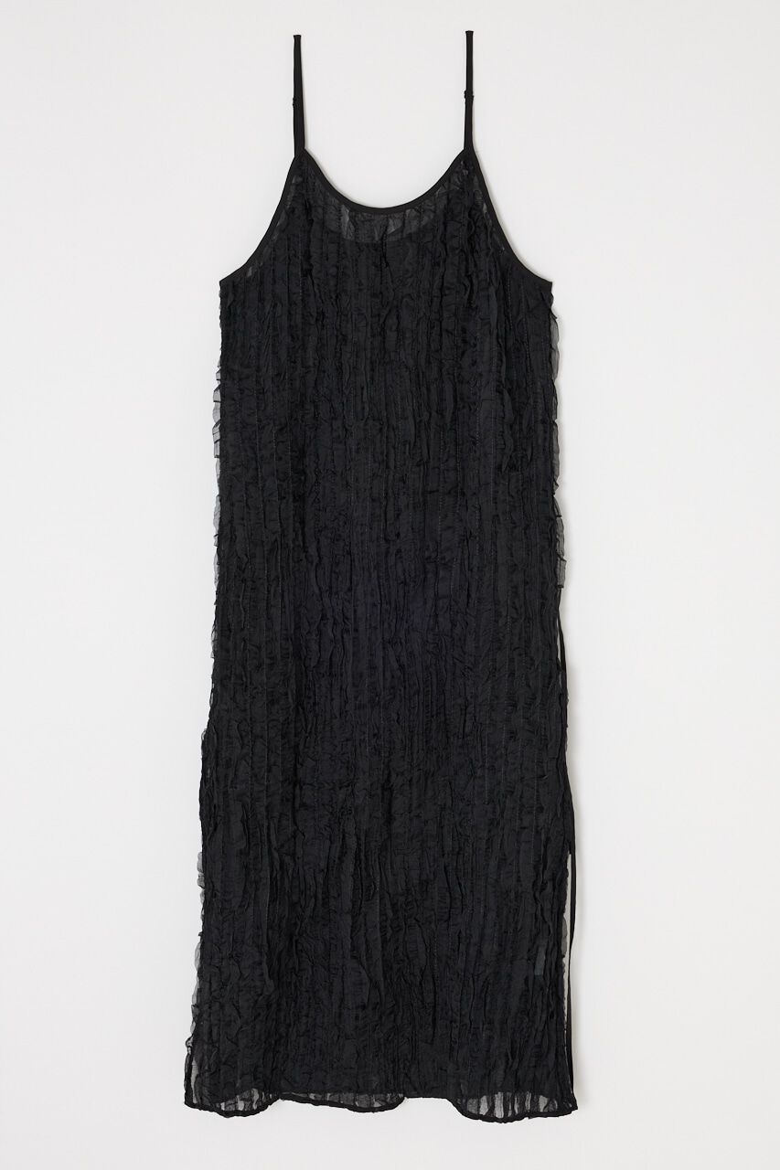 MOUSSY「SHEER FRILL キャミドレス」|ワンピース|