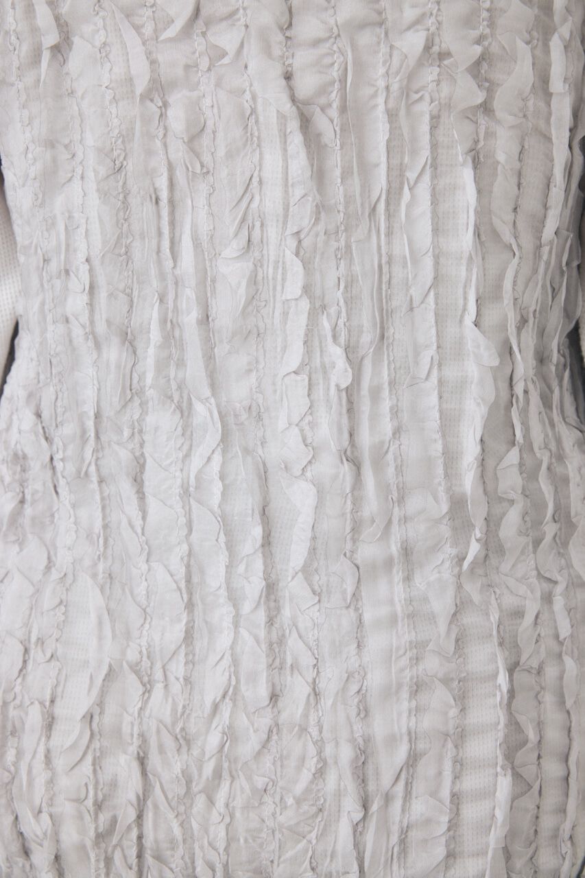 MOUSSY「SHEER FRILL キャミドレス」|ワンピース|