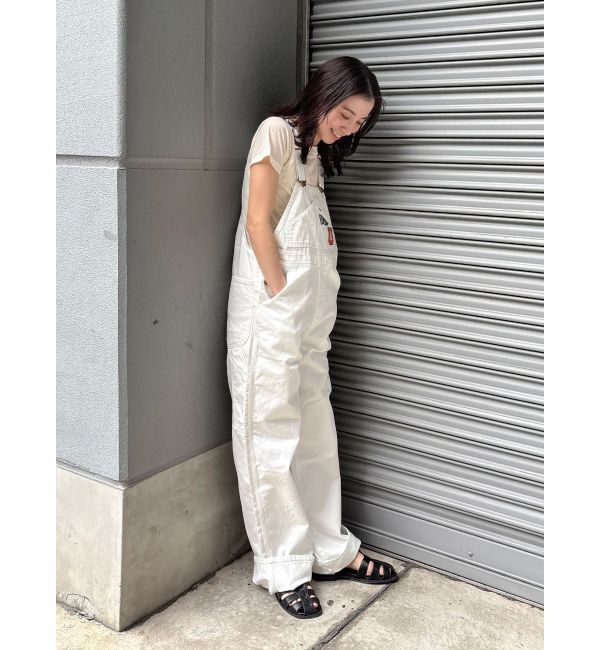 Ungrid「Lee別注 ワッペンデザインデニムサロペット」|オールインワン|