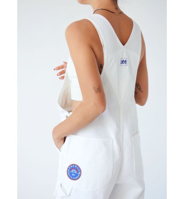 Ungrid「Lee別注 ワッペンデザインデニムサロペット」|オールインワン|