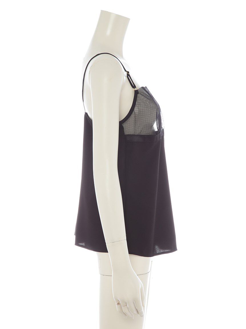 LILY BROWN Lingerie「【LILY BROWN Lingerie】シアーチュール キャミソール」|インナー|