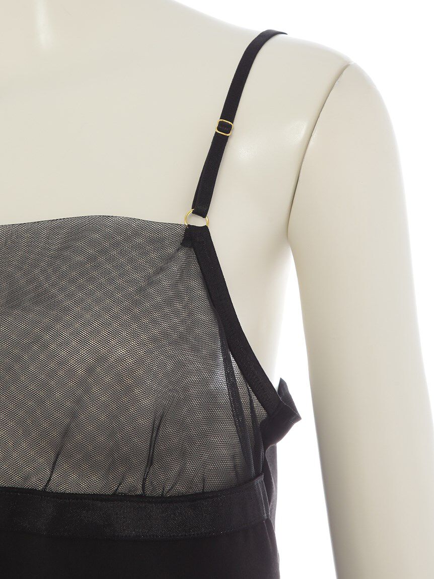 LILY BROWN Lingerie「【LILY BROWN Lingerie】シアーチュール キャミソール」|インナー|