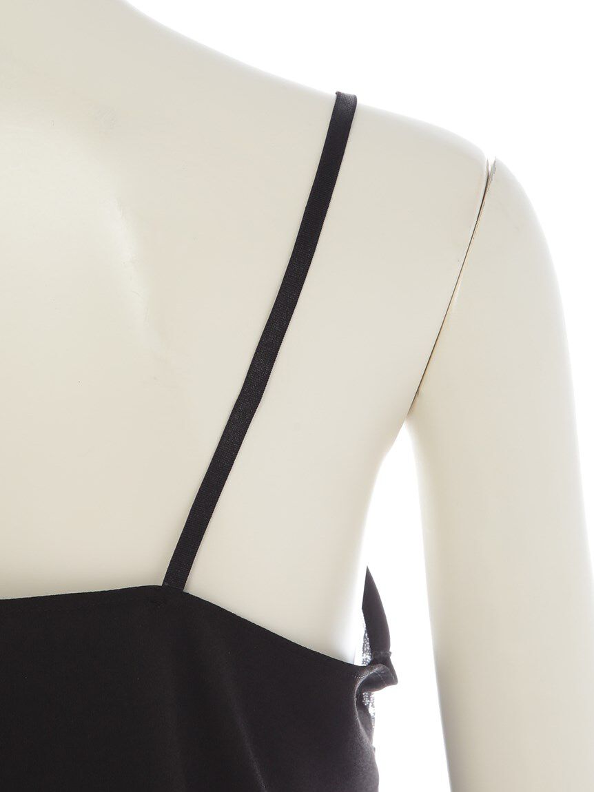 LILY BROWN Lingerie「【LILY BROWN Lingerie】シアーチュール キャミソール」|インナー|