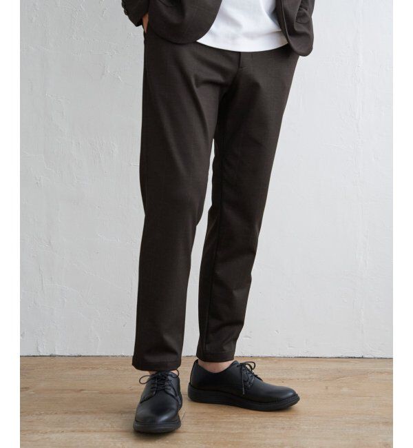 IKKA LOUNGE「【セットアップ対応】GOKU楽ワークイージーパンツ」|その他|ダークブラウン