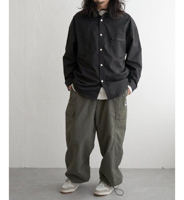 VENCE share style「ツイルオーバーサイズシャツ」|シャツ・ブラウス|