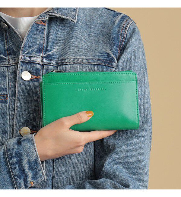 Ray BEAMS 「STATUS ANXIETY / OUTSIDER ウォレット」|財布|GREEN