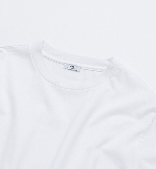 SHIPS「SHIPS: 抗菌・防臭 NANO-FINE(R) ハイゲージ クルーネック Tシャツ (ロンT)」|Tシャツ・カットソー|