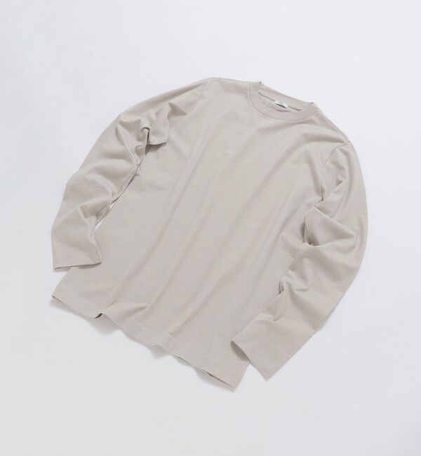 SHIPS「SHIPS: 抗菌・防臭 NANO-FINE(R) ハイゲージ クルーネック Tシャツ (ロンT)」|Tシャツ・カットソー|