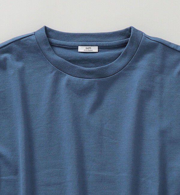 SHIPS「SHIPS: 抗菌・防臭 NANO-FINE(R) ハイゲージ クルーネック Tシャツ (ロンT)」|Tシャツ・カットソー|