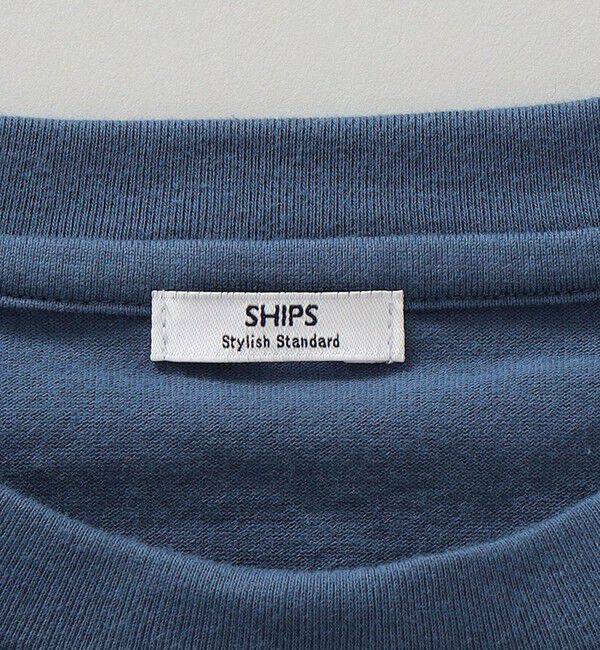 SHIPS「SHIPS: 抗菌・防臭 NANO-FINE(R) ハイゲージ クルーネック Tシャツ (ロンT)」|Tシャツ・カットソー|