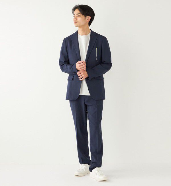 SHIPS Colors:〈洗濯機可能〉AVANT 2Bジャケット(セットアップ対応可能