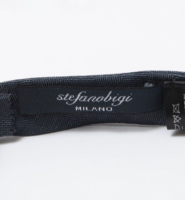 SHIPS「Stefano bigi: ウール/リネン ヘリンボーン ソリッド ボウタイ」|ネクタイ・蝶ネクタイ|