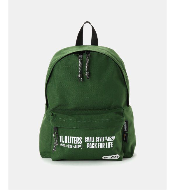 OUTDOOR PRODUCTS Usual Things「452V SMALL PRINT」|その他|グリーン