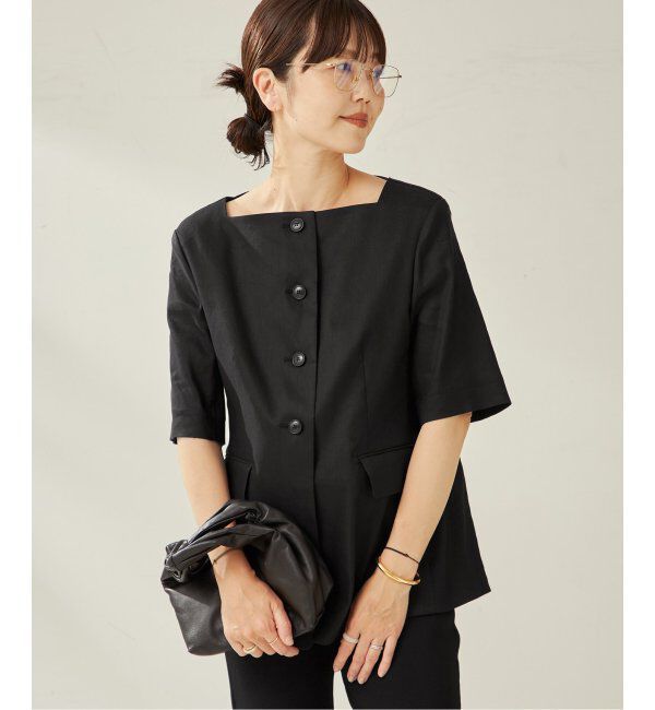 Plage「R&rsquo;IAM シェイプジャケット」|その他|ブラック