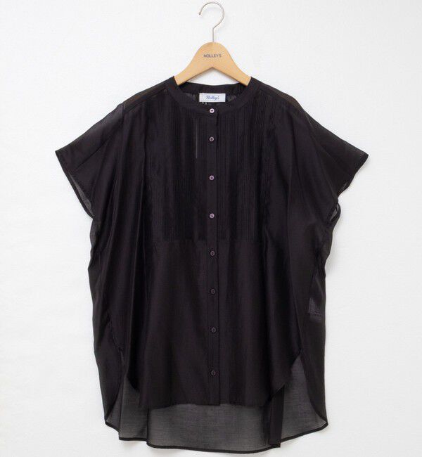 NOLLEY'S「フレンチスリーブオーバーシャツ」|シャツ・ブラウス|