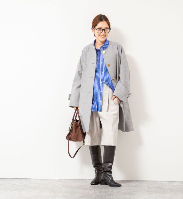 ノーリーズ　Traditional Weatherwearノーカラーコート Traditional WeatherWear/トラディショナルウェザーウェア】MALTON NO