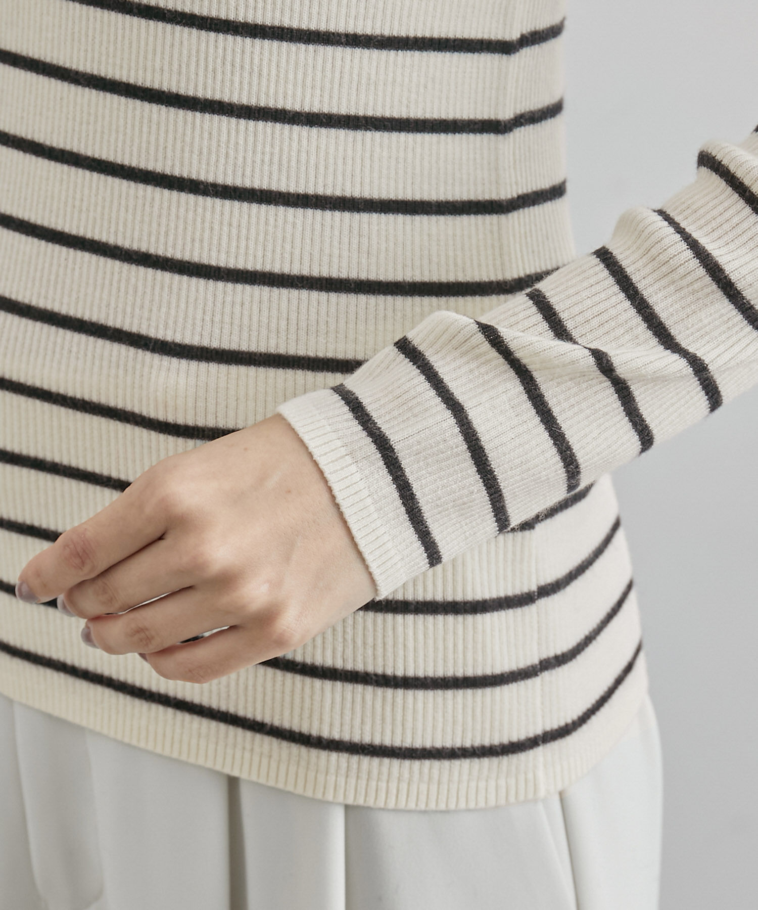 ROPE「ハイゲージタートルネックニット」|ニット・セーター|