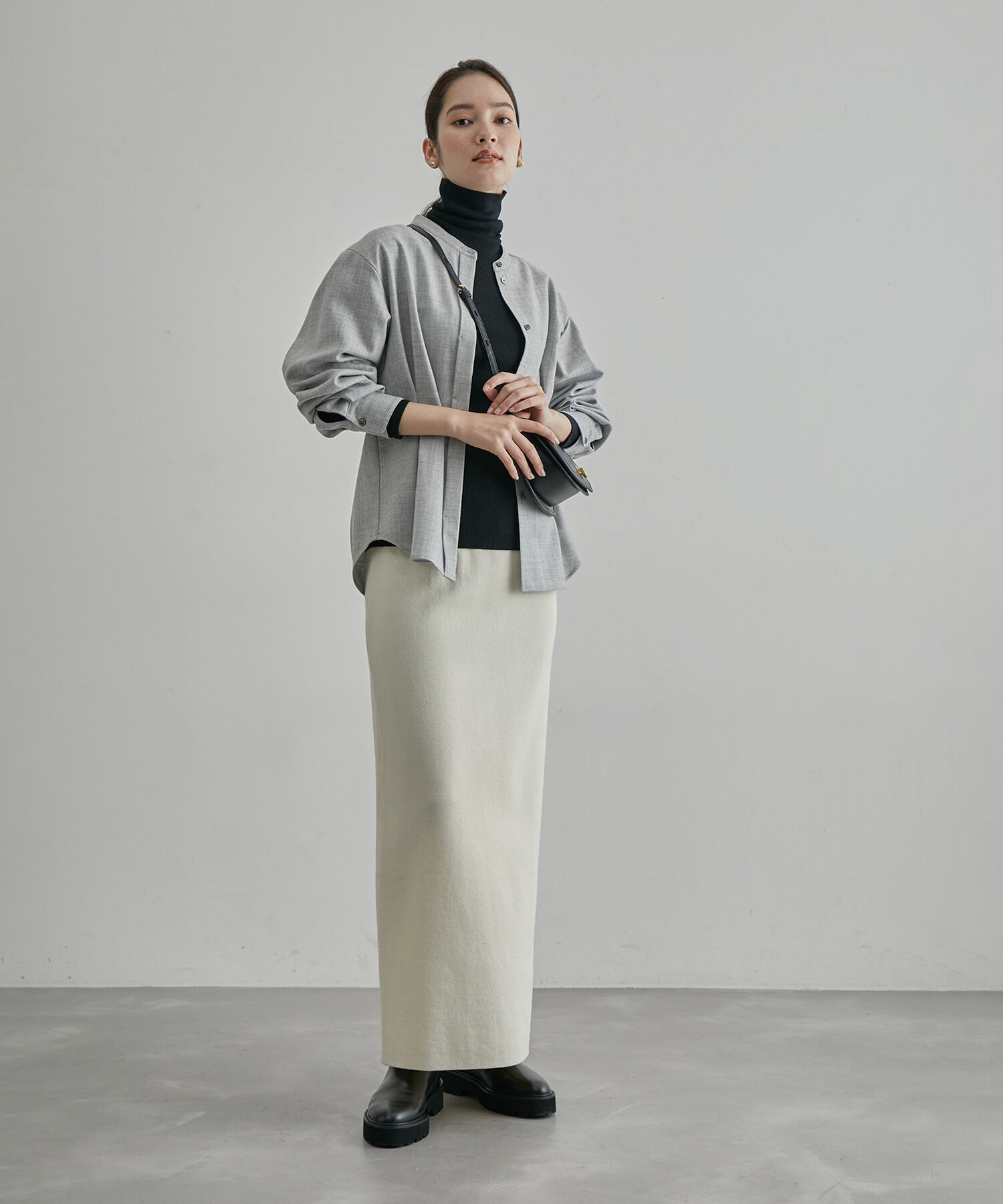 ROPE「ハイゲージタートルネックニット」|ニット・セーター|