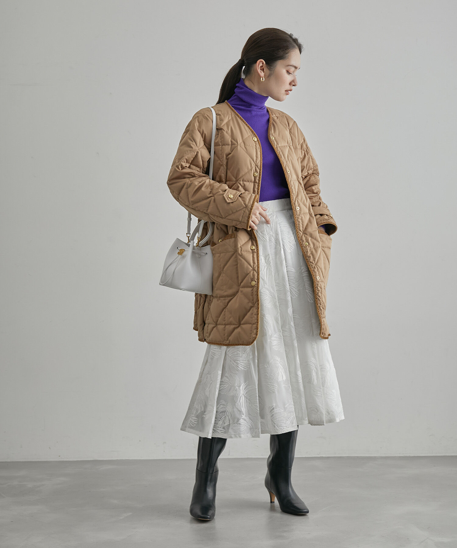 ROPE「ハイゲージタートルネックニット」|ニット・セーター|