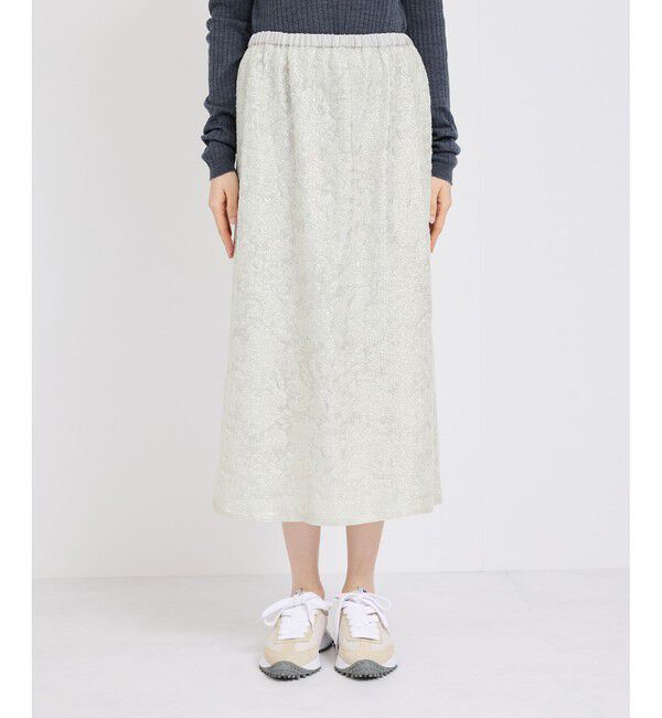 ROPE「スパンコールIラインスカート」|スカート|