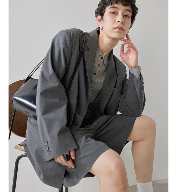 THE PAUSE「【THE PAUSE】オーバーテーラードジャケット」|その他|グレー