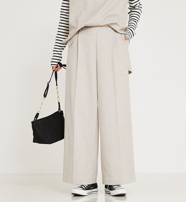 abahouse mavie「【セットアップ対応】ウォームジャージーワイドパンツ」|その他|