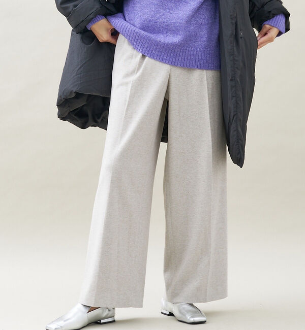 abahouse mavie「【セットアップ対応】ウォームジャージーワイドパンツ」|その他|