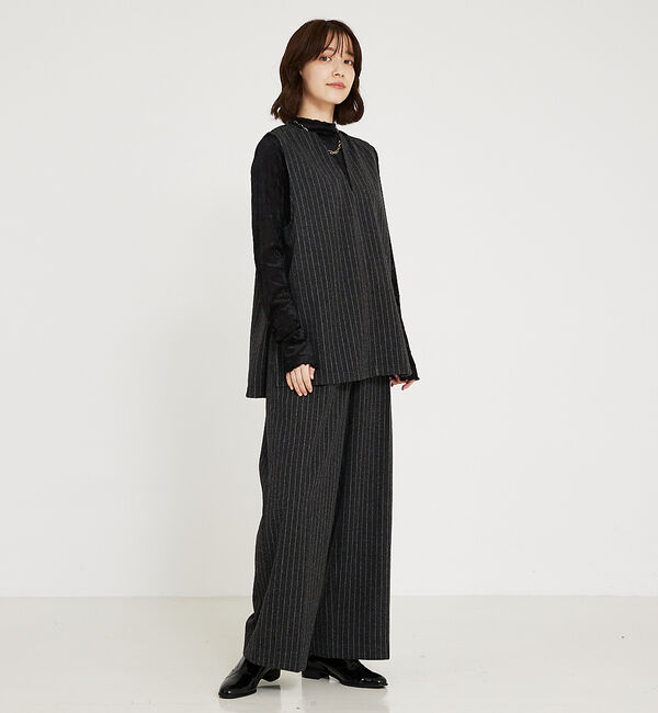 abahouse mavie「【セットアップ対応】ウォームジャージーワイドパンツ」|その他|