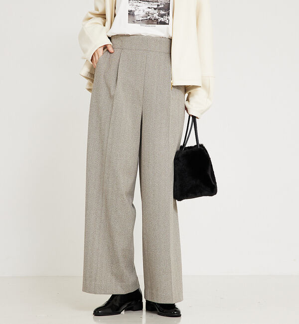 abahouse mavie「【セットアップ対応】ウォームジャージーワイドパンツ」|その他|