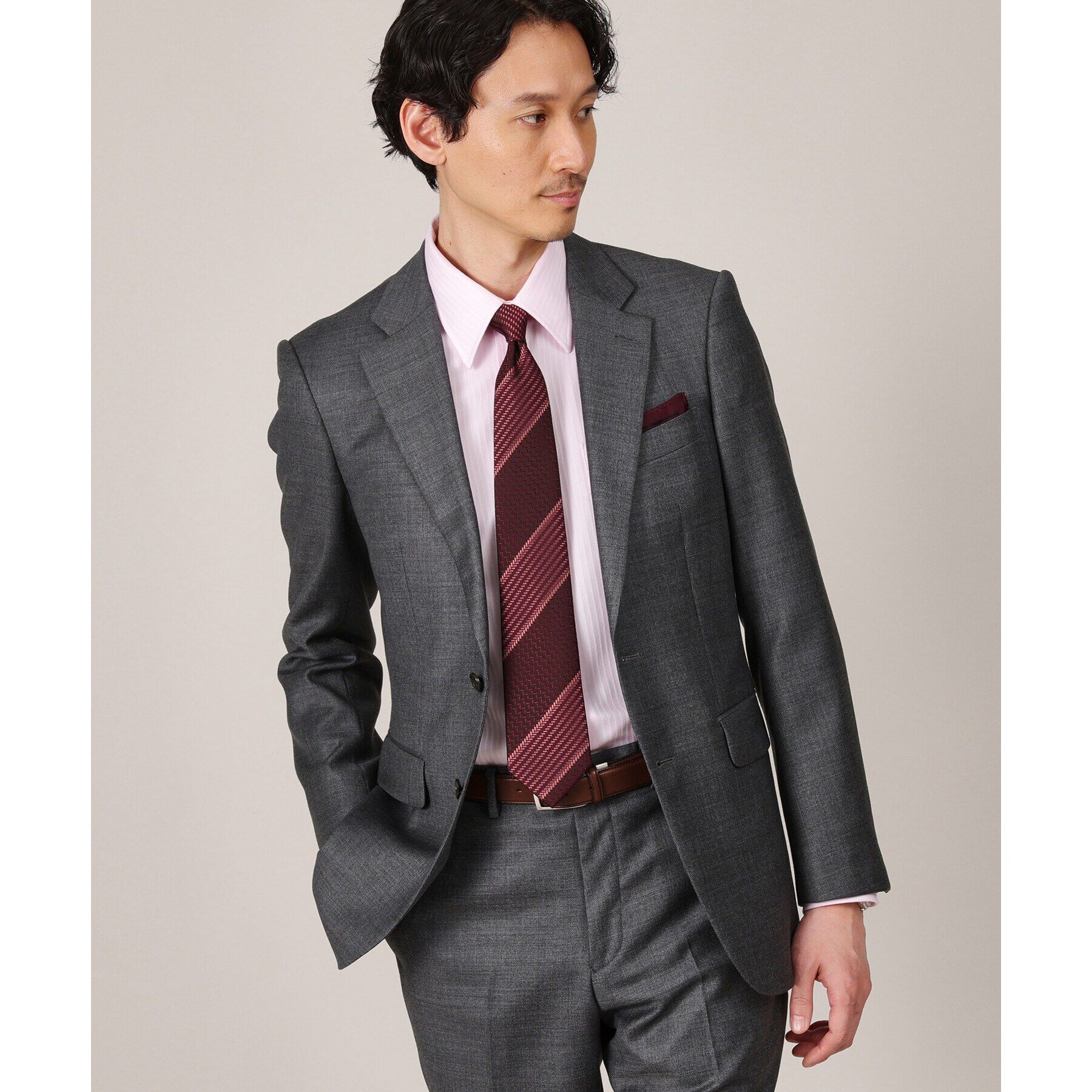 TAKEO KIKUCHI「【THE FLAGSHIP】石畳紋（いしだたみもん）シルクネクタイ」|ネクタイ・蝶ネクタイ|