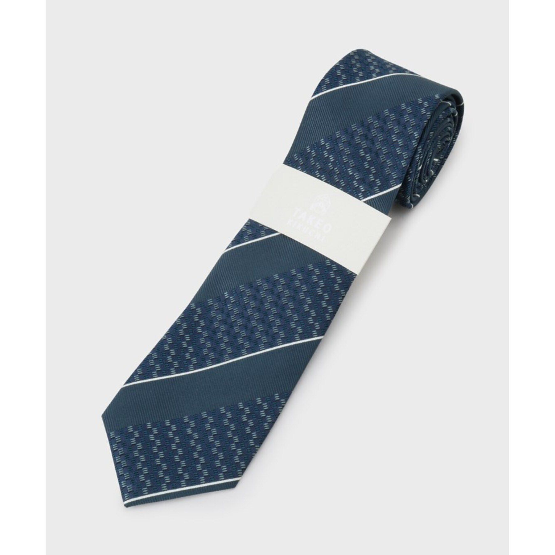 TAKEO KIKUCHI「【THE FLAGSHIP】石畳紋（いしだたみもん）シルクネクタイ」|ネクタイ・蝶ネクタイ|