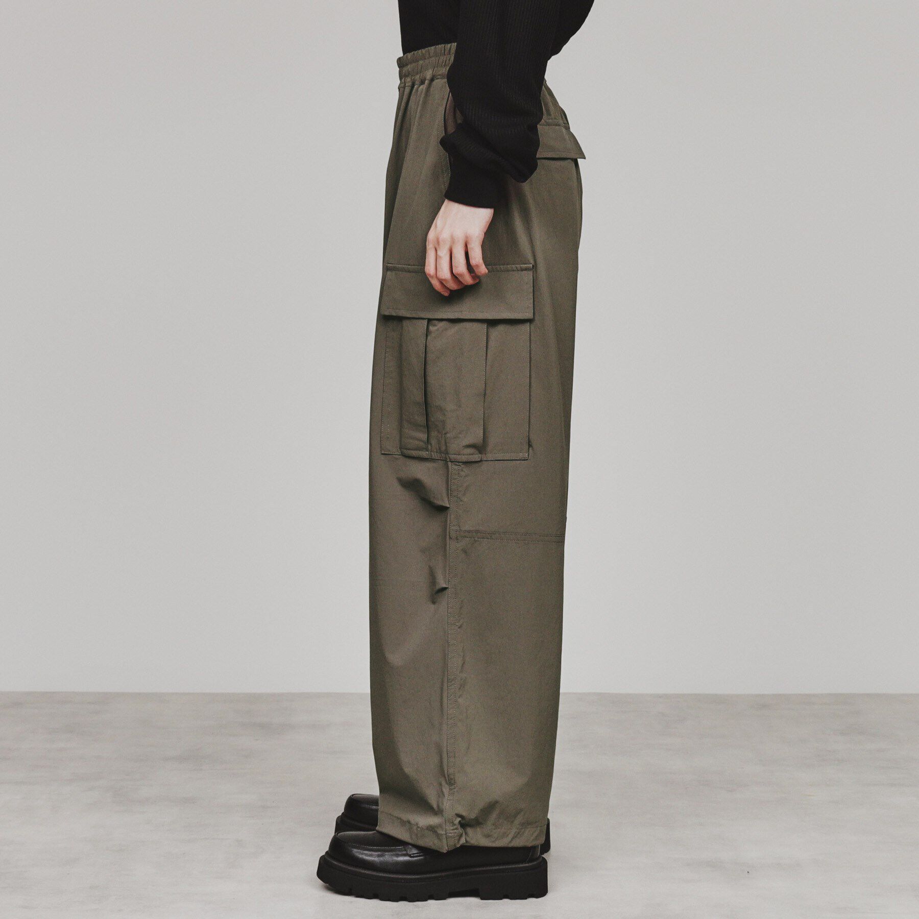tk.TAKEO KIKUCHI「ナイロンワイドカーゴパンツ」|その他|